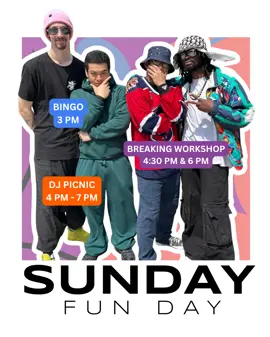 Sunday Funday Promotional Poster