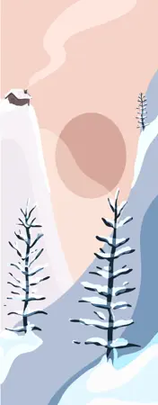 Winter artwork